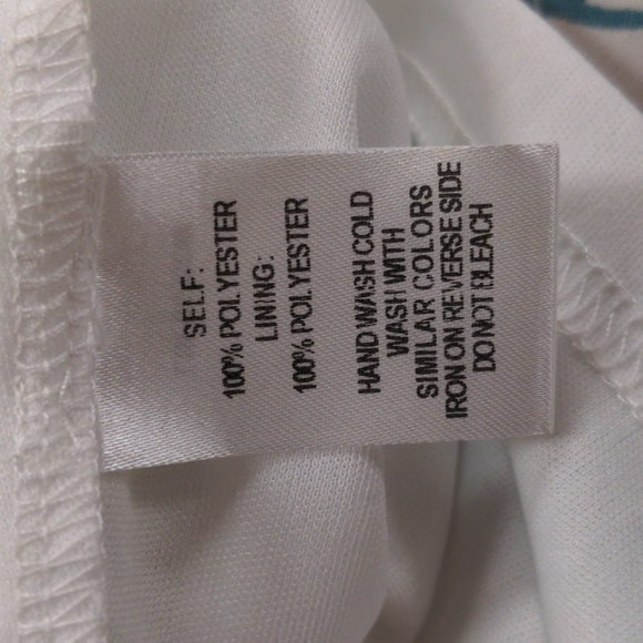 Lulus I Can Sea It Now Cream Print Dress Small - Picture 5 of 9